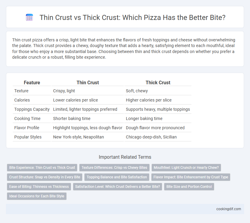 Thin Crust vs Thick Crust: Which Pizza Has the Better Bite?