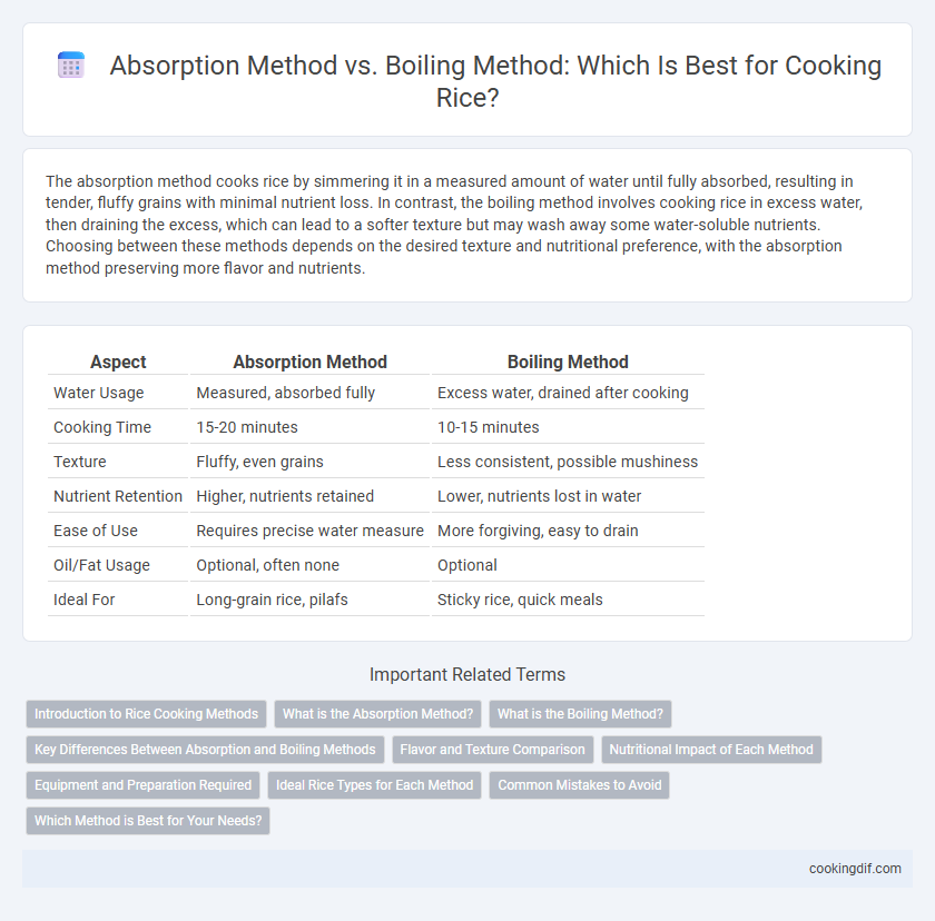 Absorption Method vs. Boiling Method: Which Is Best for Cooking Rice?