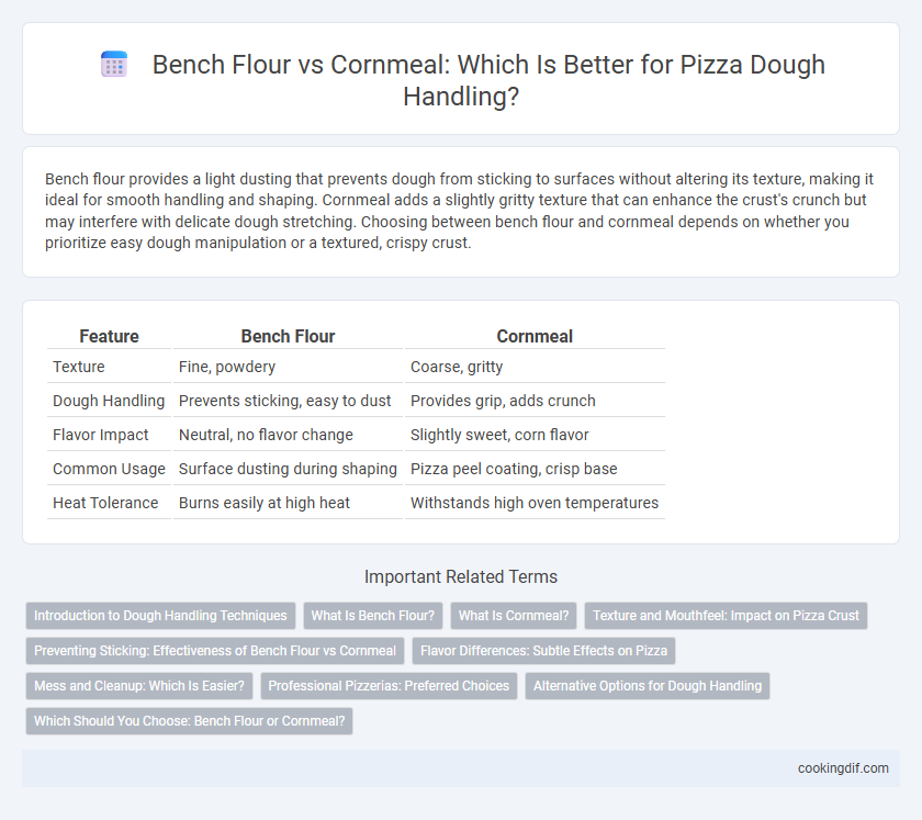 Bench Flour vs Cornmeal: Which Is Better for Pizza Dough Handling?