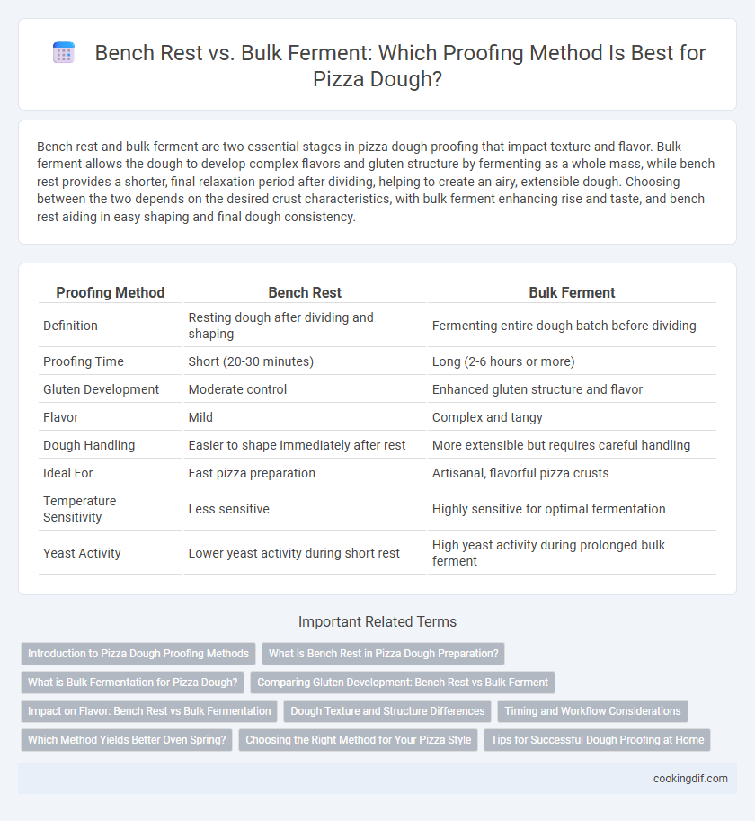 Bench Rest vs. Bulk Ferment: Which Proofing Method Is Best for Pizza Dough?