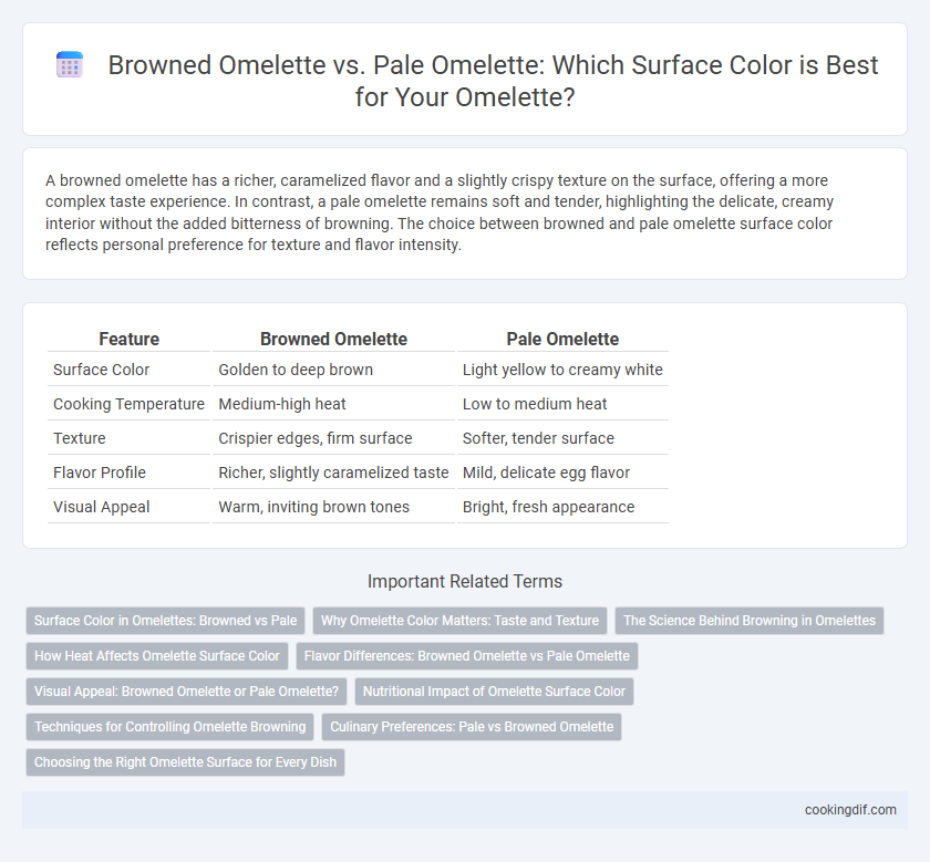 Browned Omelette vs. Pale Omelette: Which Surface Color is Best for Your Omelette?