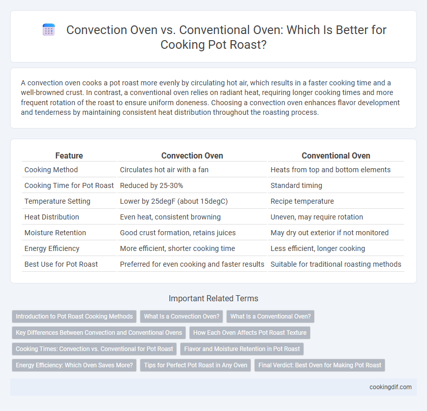 Convection Oven vs. Conventional Oven: Which Is Better for Cooking Pot Roast?