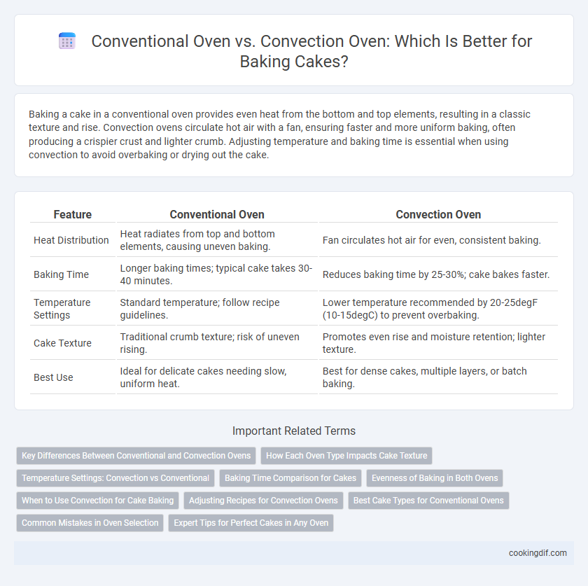 Conventional Oven vs. Convection Oven: Which Is Better for Baking Cakes?