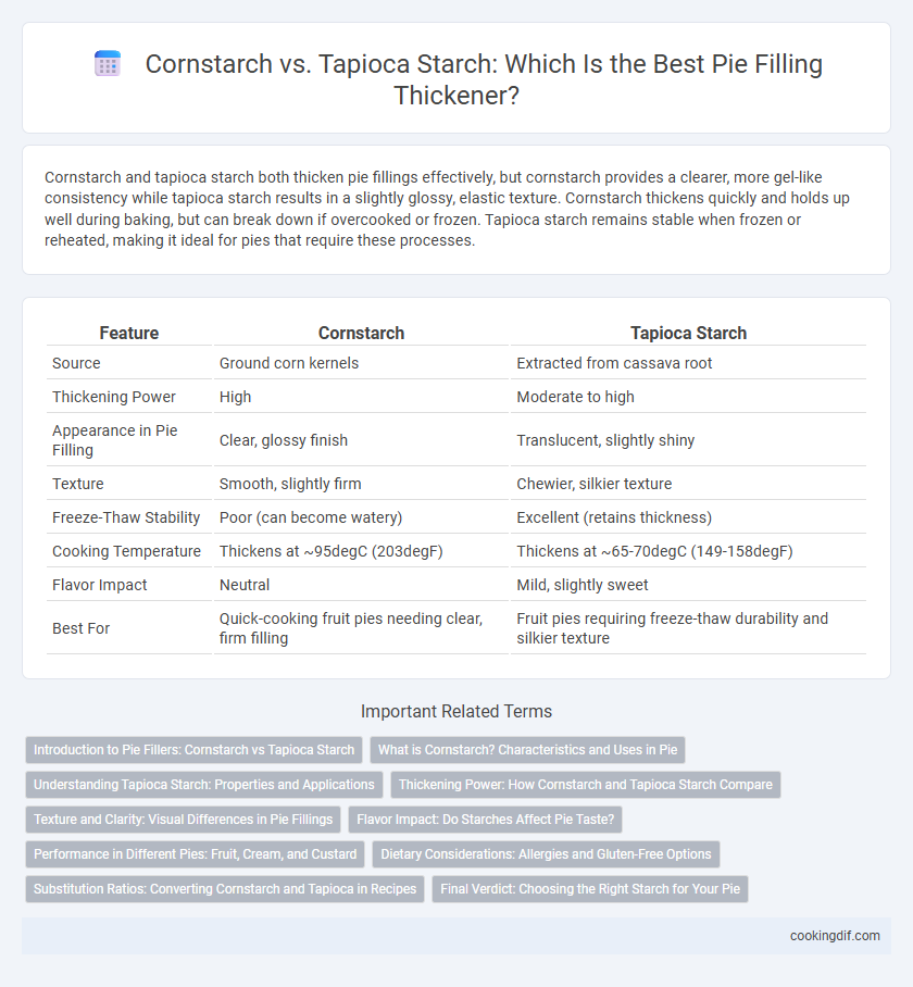 Cornstarch vs. Tapioca Starch: Which Is the Best Pie Filling Thickener?