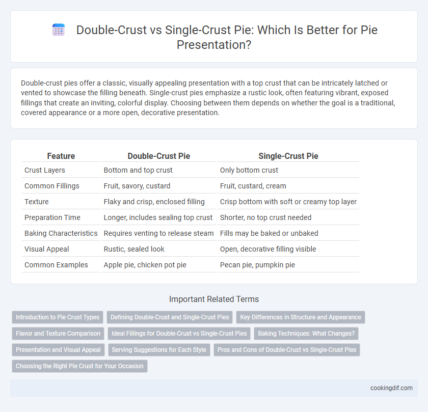 Double-Crust vs Single-Crust Pie: Which Is Better for Pie Presentation?
