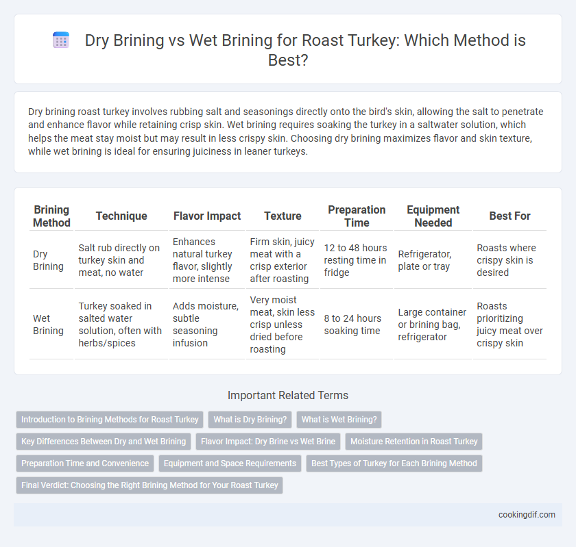 Dry Brining vs Wet Brining for Roast Turkey: Which Method is Best?