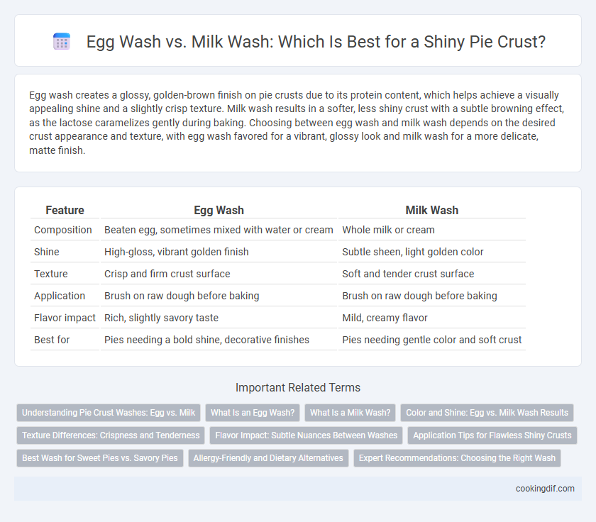 Egg Wash vs. Milk Wash: Which Is Best for a Shiny Pie Crust?