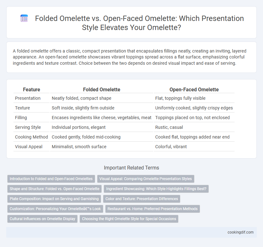 Folded Omelette vs. Open-Faced Omelette: Which Presentation Style Elevates Your Omelette?