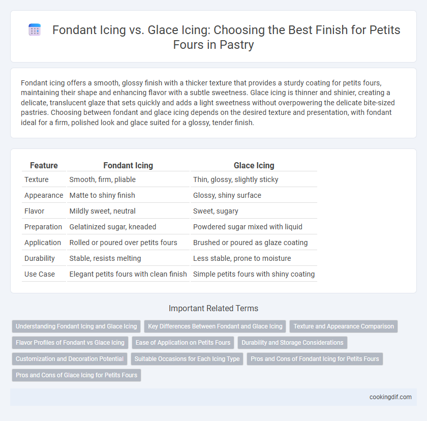 Fondant Icing vs. Glace Icing: Choosing the Best Finish for Petits Fours in Pastry