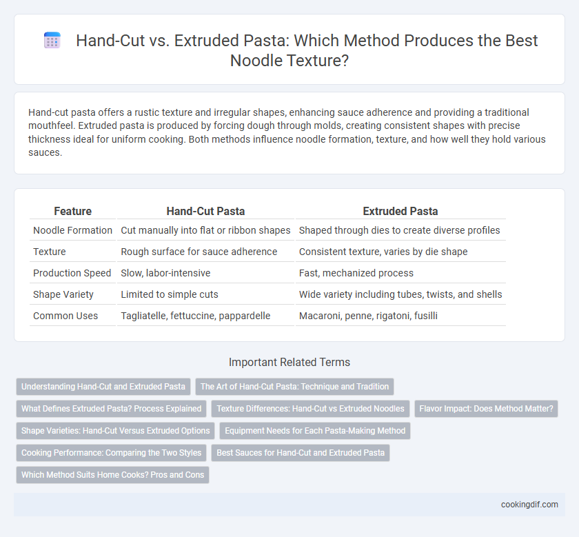 Hand-Cut vs. Extruded Pasta: Which Method Produces the Best Noodle Texture?