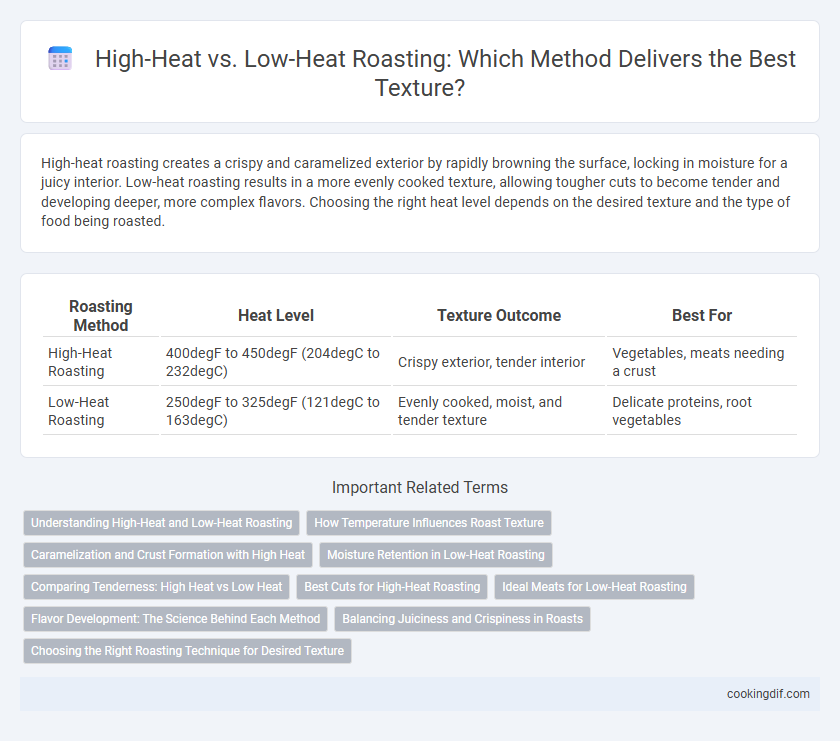 High-Heat vs. Low-Heat Roasting: Which Method Delivers the Best Texture?