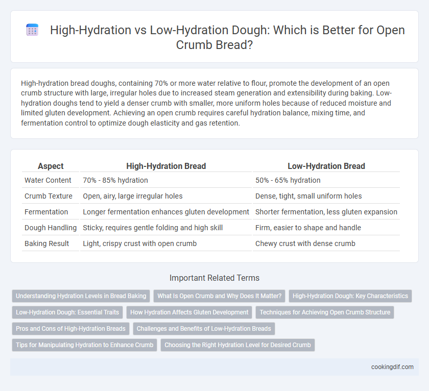 High-Hydration vs Low-Hydration Dough: Which is Better for Open Crumb Bread?