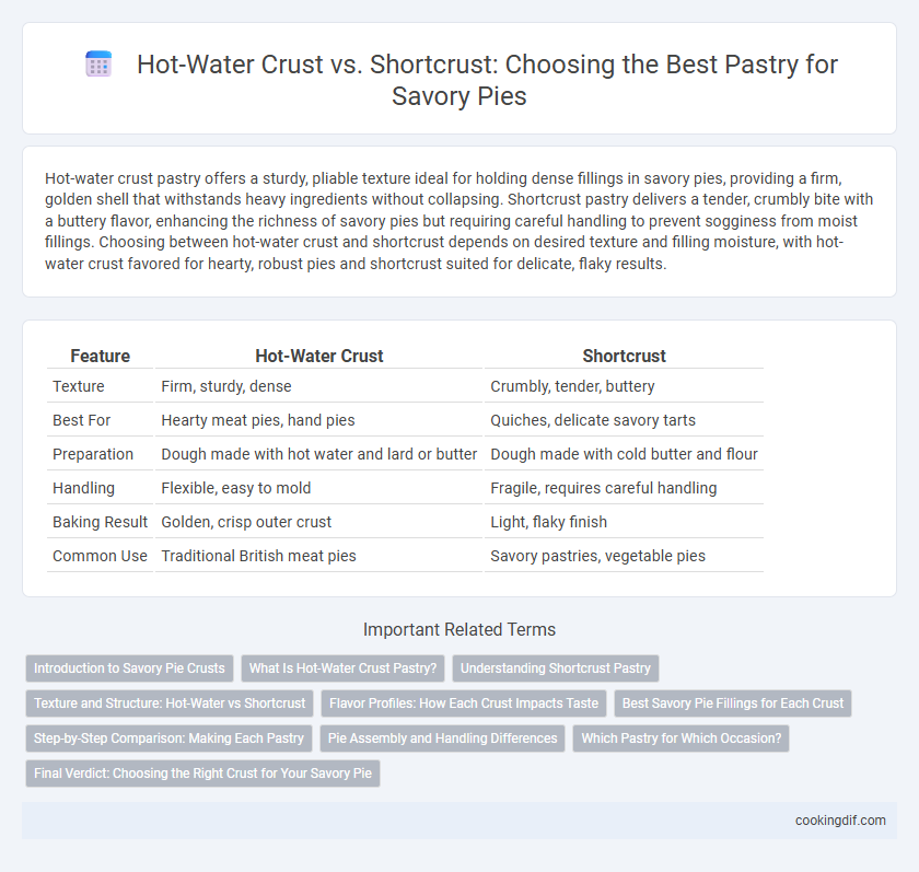 Hot-Water Crust vs. Shortcrust: Choosing the Best Pastry for Savory Pies