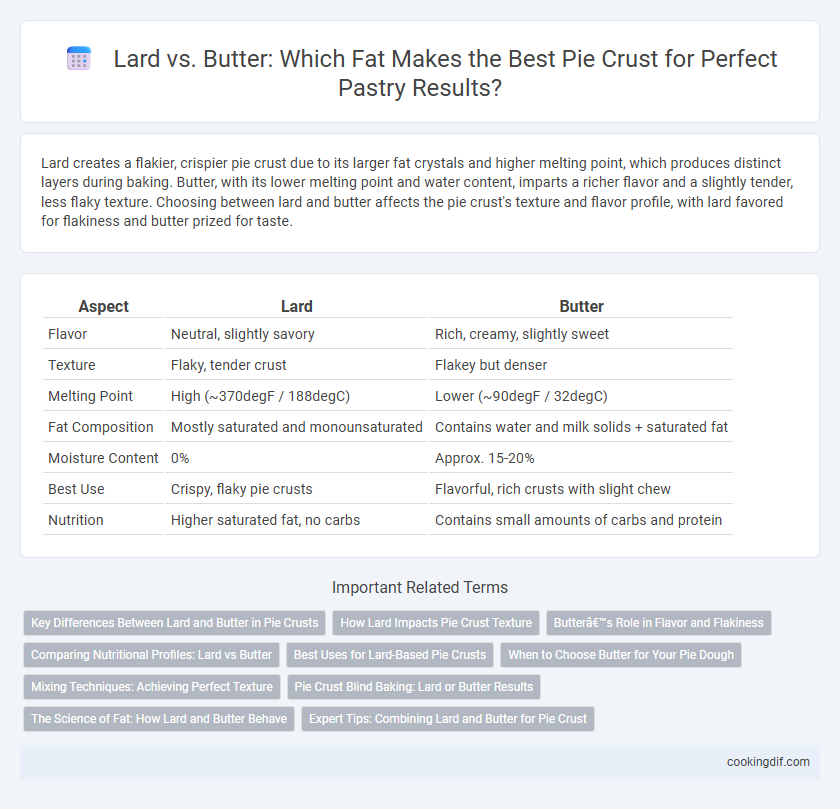 Lard vs. Butter: Which Fat Makes the Best Pie Crust for Perfect Pastry Results?