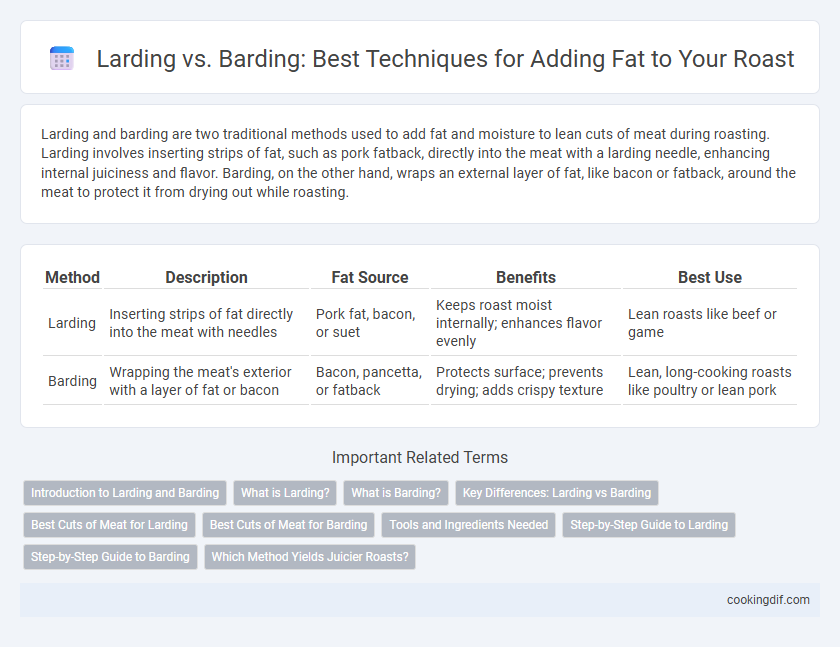 Larding vs. Barding: Best Techniques for Adding Fat to Your Roast