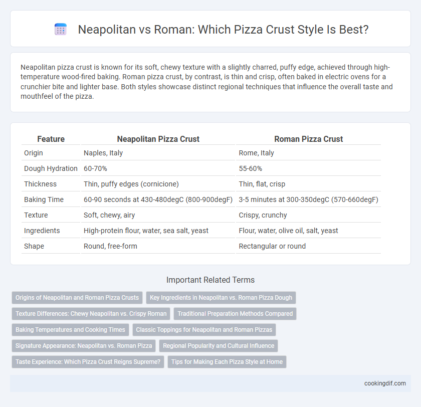 Neapolitan vs Roman: Which Pizza Crust Style Is Best?