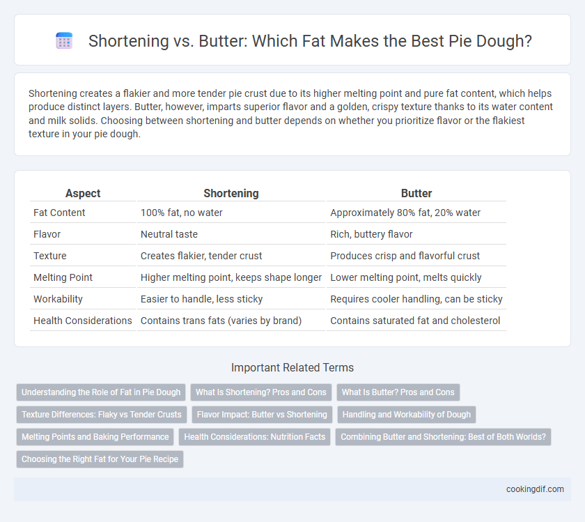 Shortening vs. Butter: Which Fat Makes the Best Pie Dough?