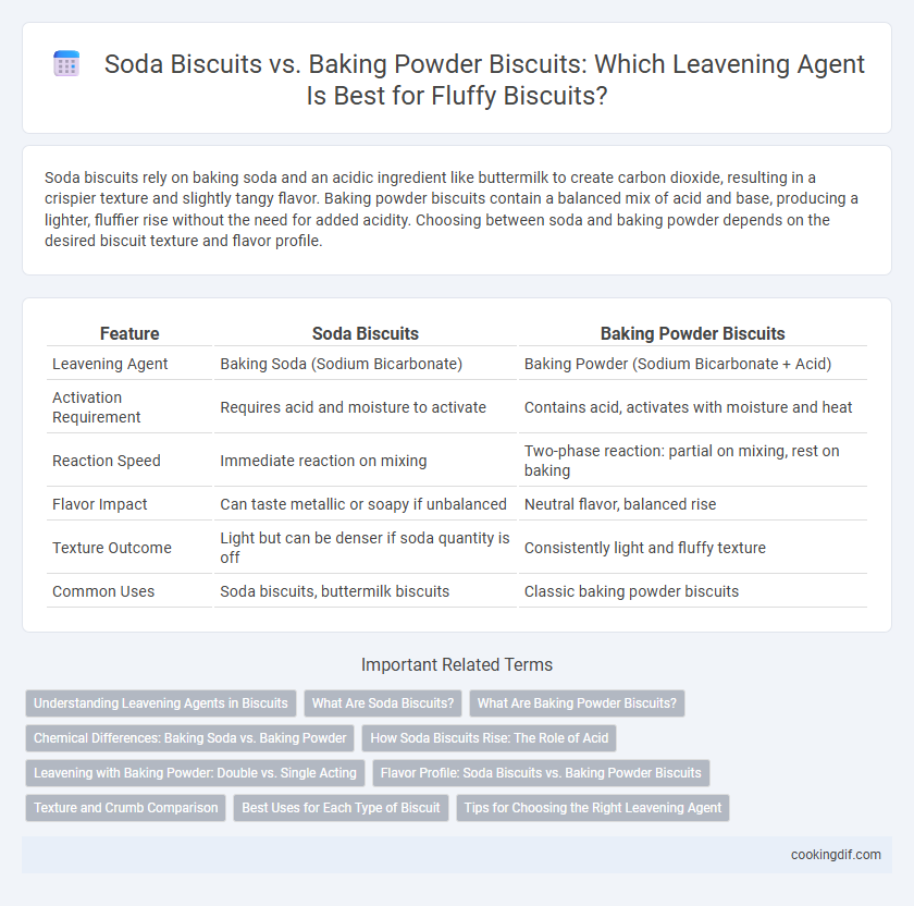 Soda Biscuits vs. Baking Powder Biscuits: Which Leavening Agent Is Best for Fluffy Biscuits?