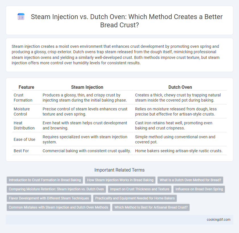 Steam Injection vs. Dutch Oven: Which Method Creates a Better Bread Crust?