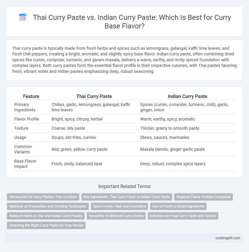 Thai Curry Paste vs. Indian Curry Paste: Which Is Best for Curry Base Flavor?