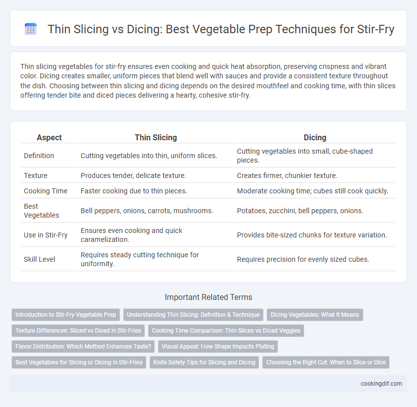 Thin Slicing vs Dicing: Best Vegetable Prep Techniques for Stir-Fry