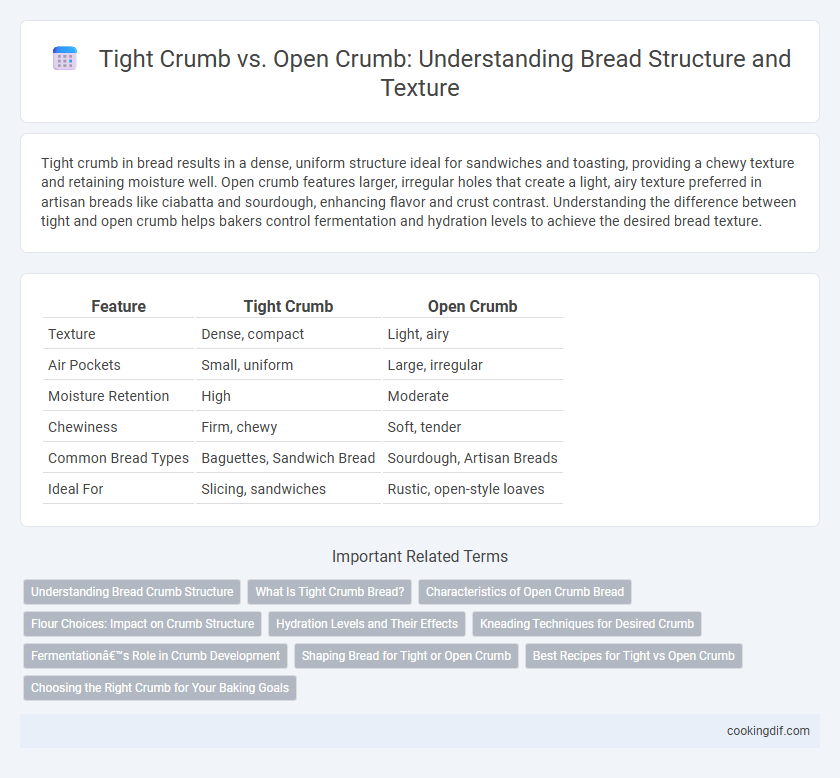 Tight Crumb vs. Open Crumb: Understanding Bread Structure and Texture
