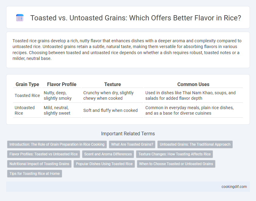 Toasted vs. Untoasted Grains: Which Offers Better Flavor in Rice?