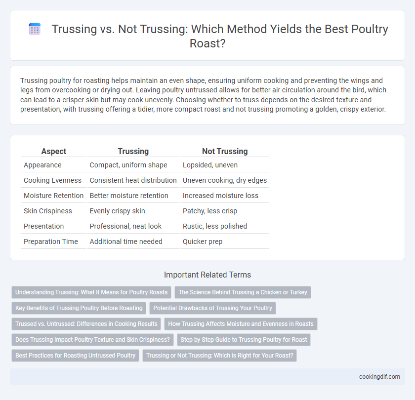 Trussing vs. Not Trussing: Which Method Yields the Best Poultry Roast?