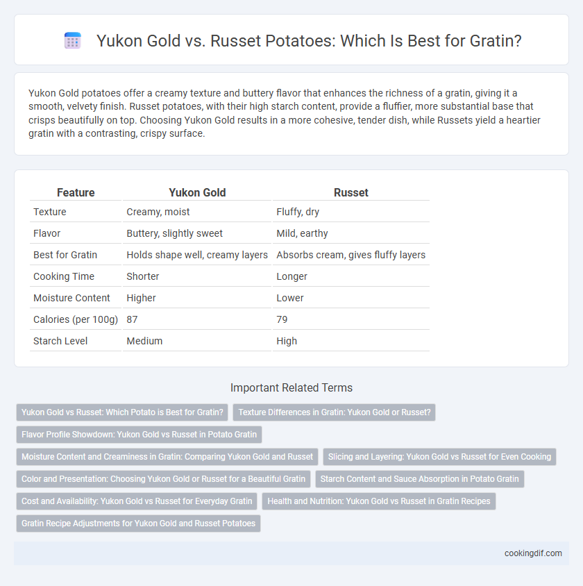 Yukon Gold vs. Russet Potatoes: Which Is Best for Gratin?