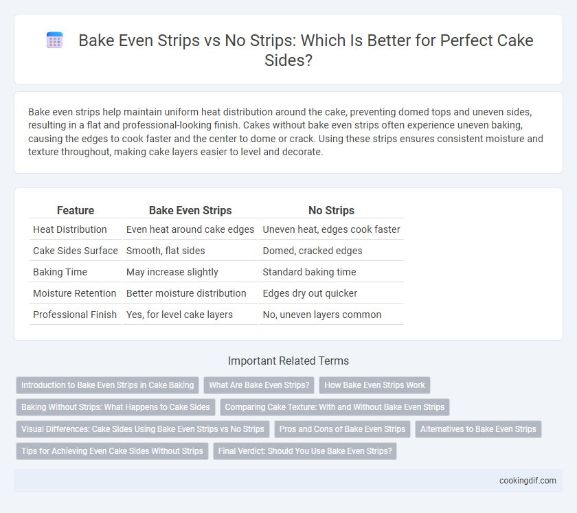 Bake Even Strips vs No Strips: Which Is Better for Perfect Cake Sides?