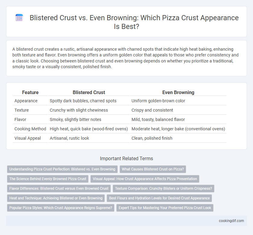 Blistered Crust vs. Even Browning: Which Pizza Crust Appearance Is Best?