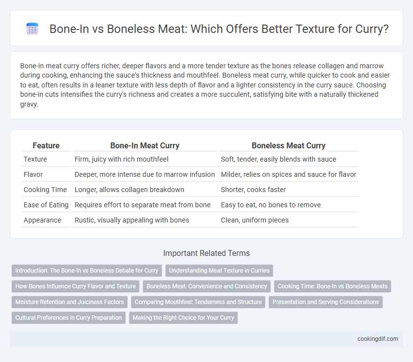 Bone-In vs Boneless Meat: Which Offers Better Texture for Curry?