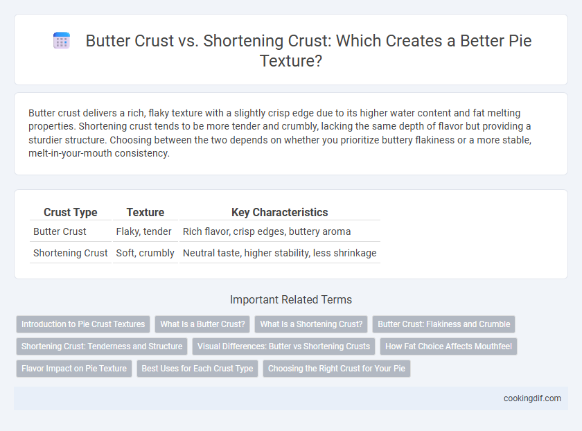 Butter Crust vs. Shortening Crust: Which Creates a Better Pie Texture?