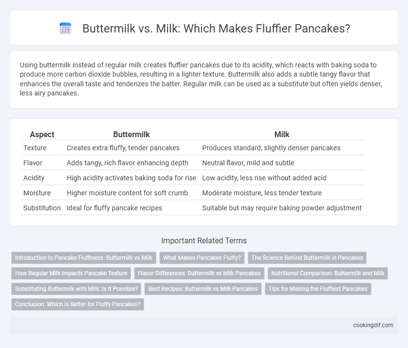 Buttermilk vs. Milk: Which Makes Fluffier Pancakes?