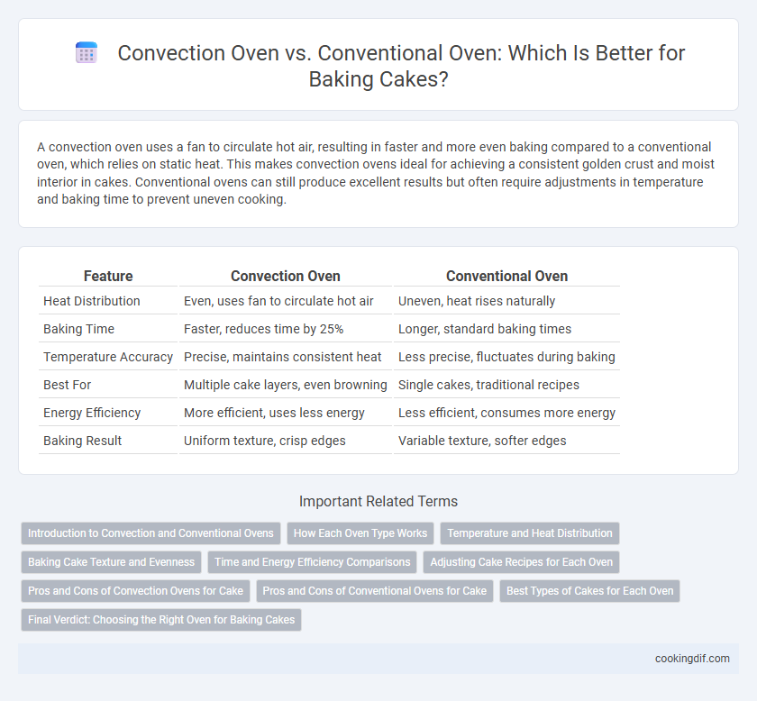 Convection Oven vs. Conventional Oven: Which Is Better for Baking Cakes?