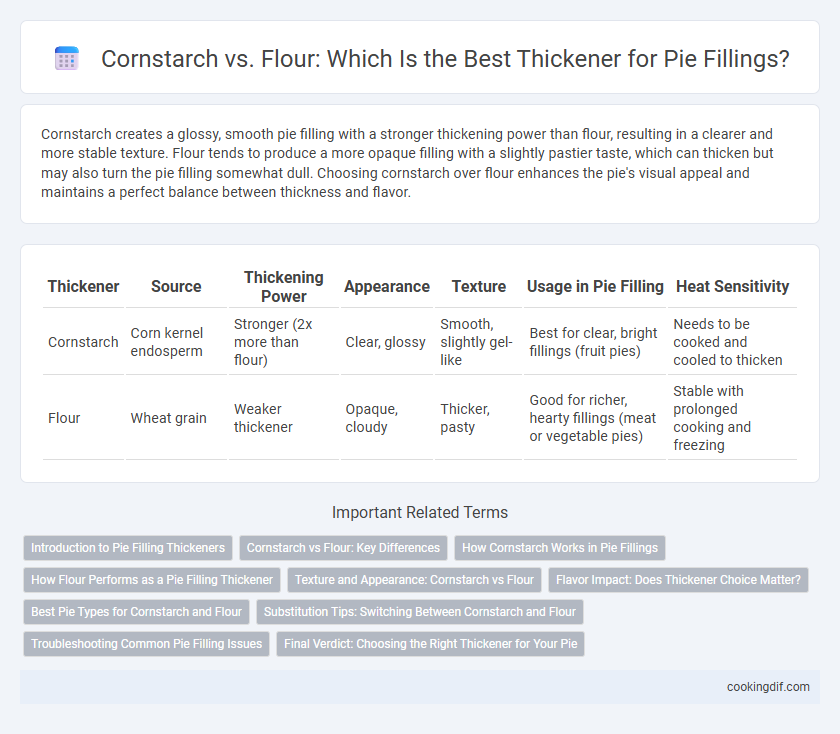 Cornstarch vs. Flour: Which Is the Best Thickener for Pie Fillings?