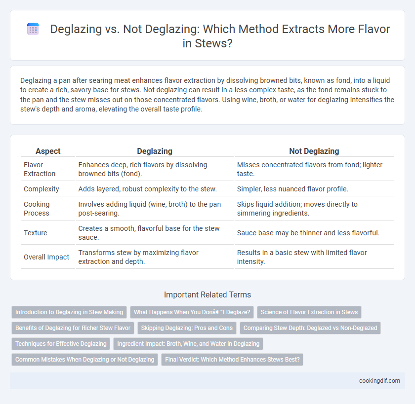 Deglazing vs. Not Deglazing: Which Method Extracts More Flavor in Stews?