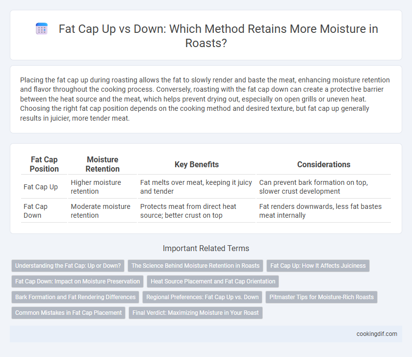 Fat Cap Up vs Down: Which Method Retains More Moisture in Roasts?