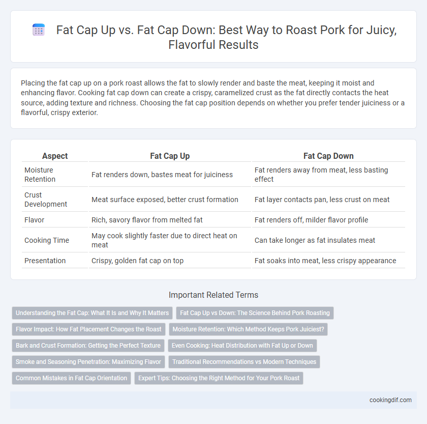 Fat Cap Up vs. Fat Cap Down: Best Way to Roast Pork for Juicy, Flavorful Results