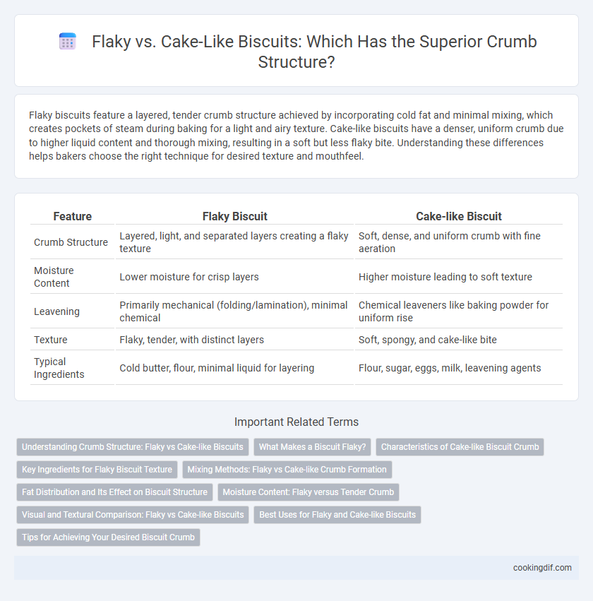 Flaky vs. Cake-Like Biscuits: Which Has the Superior Crumb Structure?