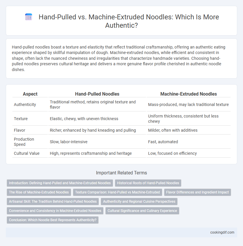 Hand-Pulled vs. Machine-Extruded Noodles: Which Is More Authentic?