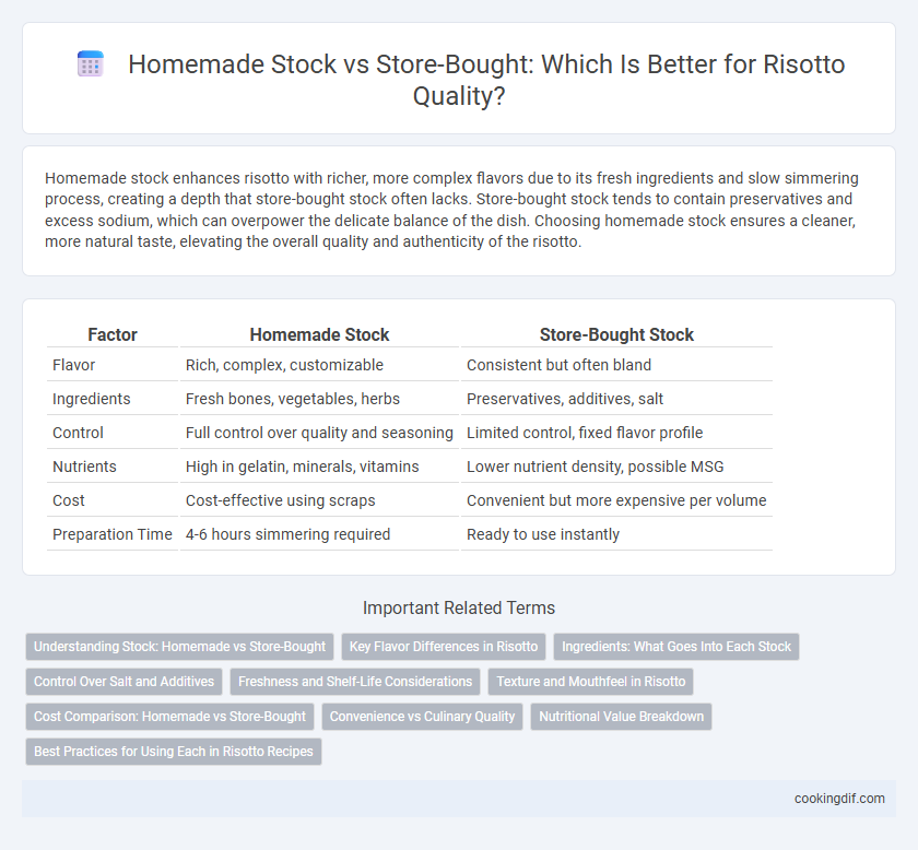 Homemade Stock vs Store-Bought: Which Is Better for Risotto Quality?