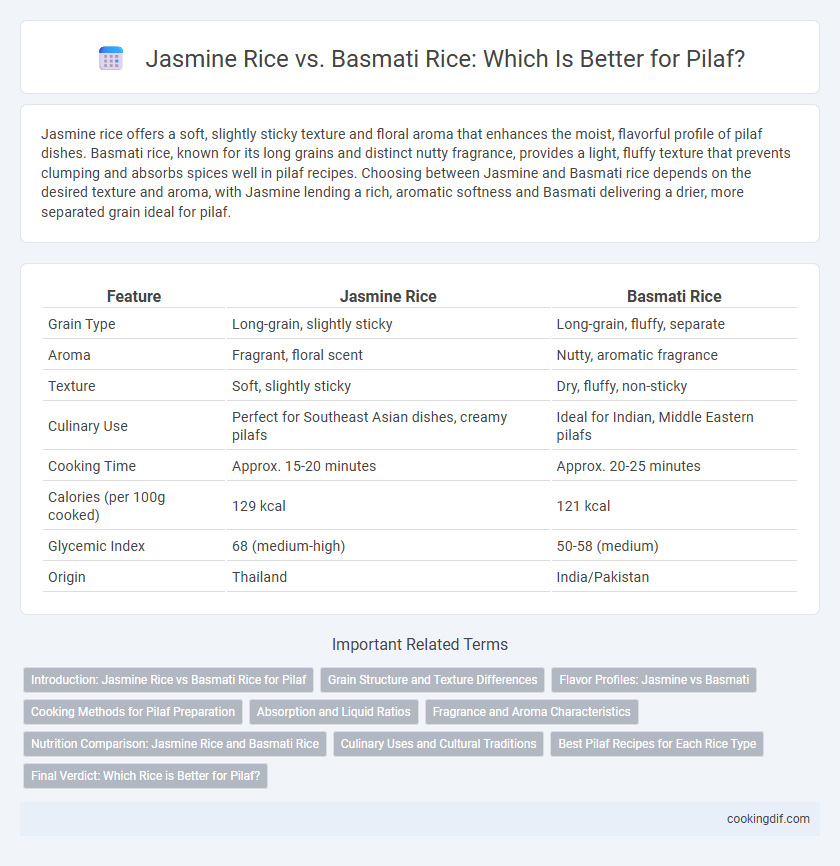 Jasmine Rice vs. Basmati Rice: Which Is Better for Pilaf?