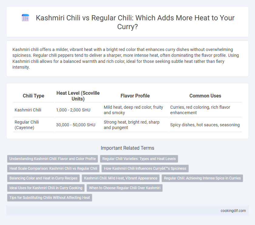 Kashmiri Chili vs Regular Chili: Which Adds More Heat to Your Curry?