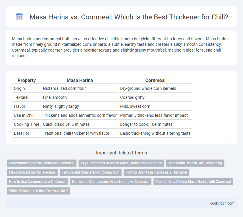 Masa Harina vs. Cornmeal: Which Is the Best Thickener for Chili?