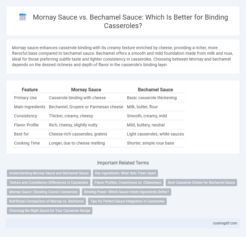 Mornay Sauce vs. Bechamel Sauce: Which Is Better for Binding Casseroles?