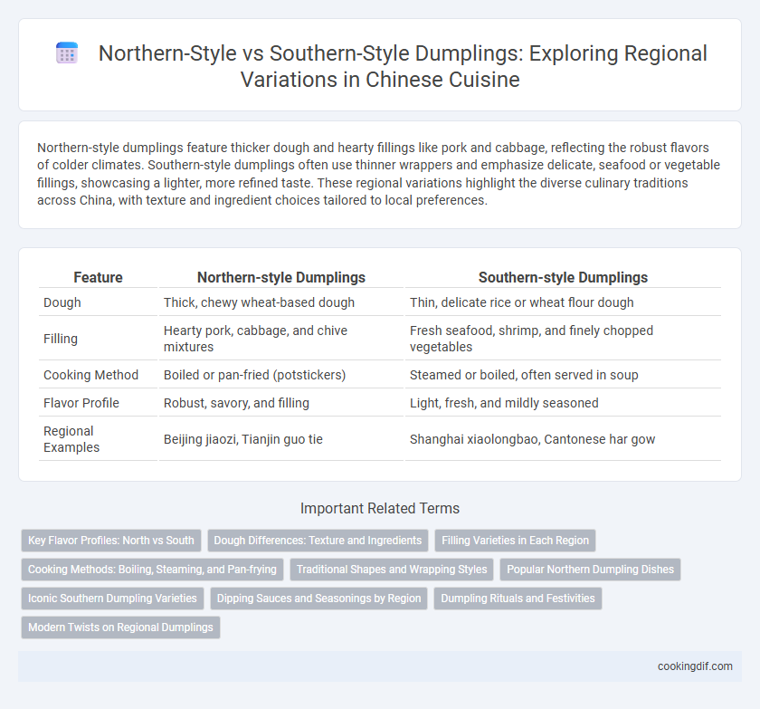 Northern-Style vs Southern-Style Dumplings: Exploring Regional Variations in Chinese Cuisine