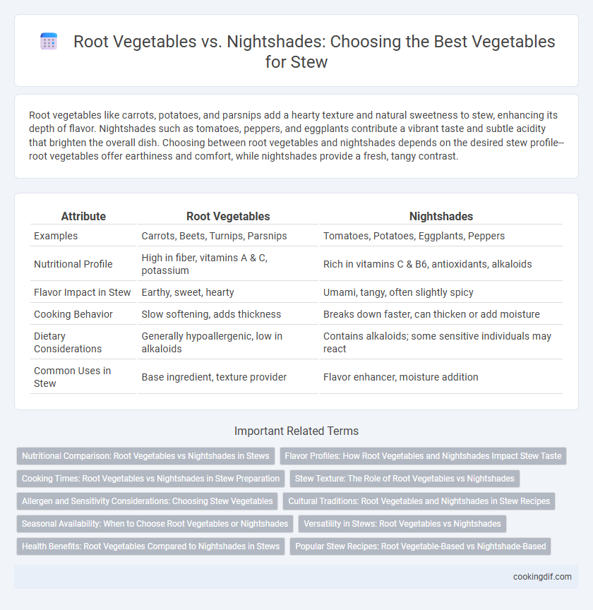 Root Vegetables vs. Nightshades: Choosing the Best Vegetables for Stew