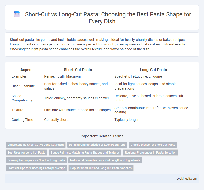 Short-Cut vs Long-Cut Pasta: Choosing the Best Pasta Shape for Every Dish