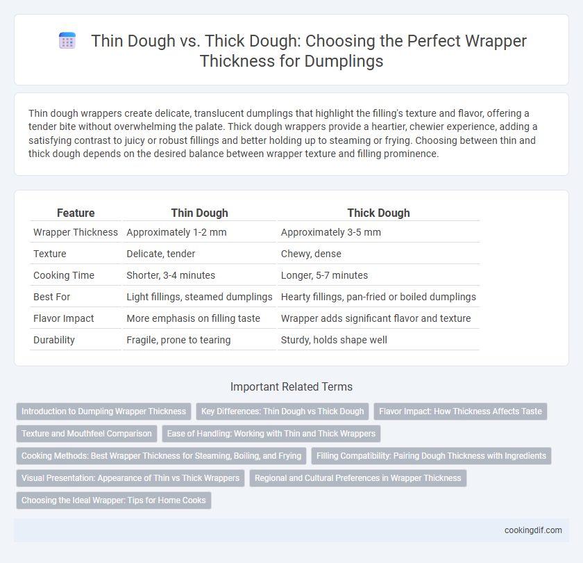 Thin Dough vs. Thick Dough: Choosing the Perfect Wrapper Thickness for Dumplings